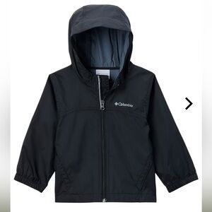 Columbia Glennaker Rain Jacket for Toddlers in Black